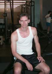 At the gym