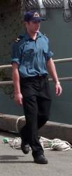 Cute Canadian sailor boy