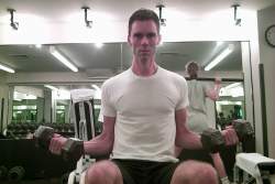 At the gym