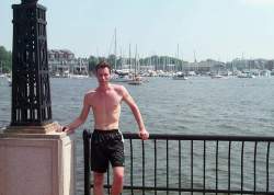 Near the Academy's yacht dock
