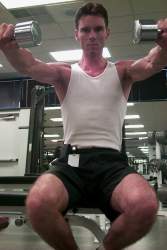 Doing the gym thing