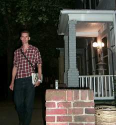 On my way to dinner