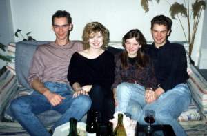 The last time the four of us siblings were all together in the same room - 1989!