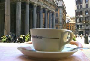 A coffee with a view