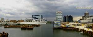 A view from the development.