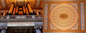 Inside the Chapel of St Peter and St Paul