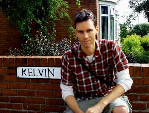 Outside the house I grew up in.