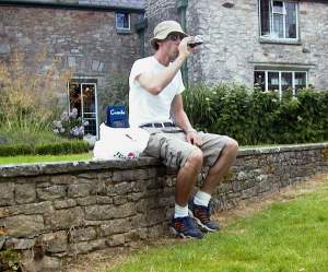 Picnic in Dartington, on the way to Totnes
