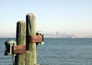 View from Sausalito - the City of Oz floating on the horizon.