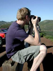 Brett taking a photo