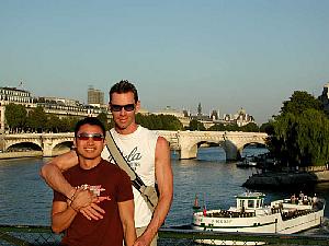 On the Ponte des Arts