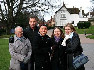 Ben with me and my family